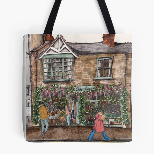 Item preview, Oops a Daisy, Cirencester, Cotswolds Print  designed and sold by MelissaJamesIll.