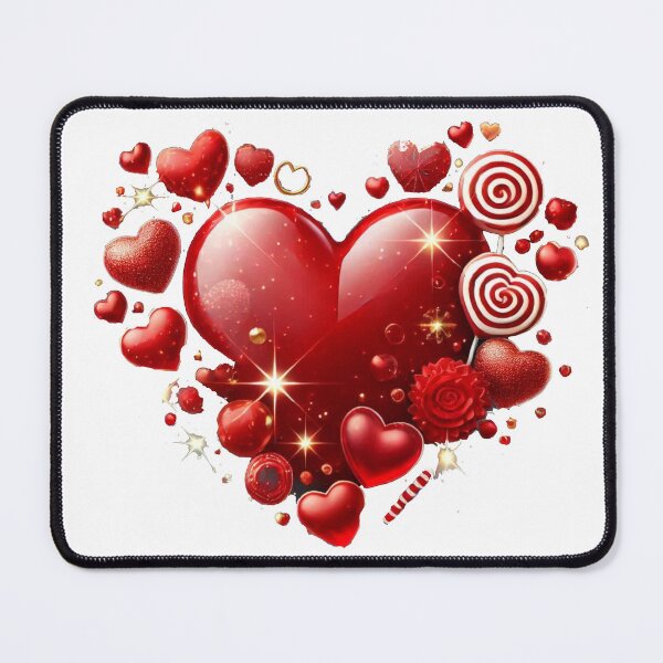 Item preview, Shiny Red Heart Filled with Love and Sweet Surprises designed and sold by freackly.
