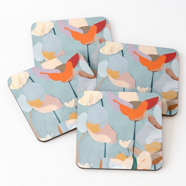 Item preview, Abstract Art Flowers designed and sold by ThingDesign.