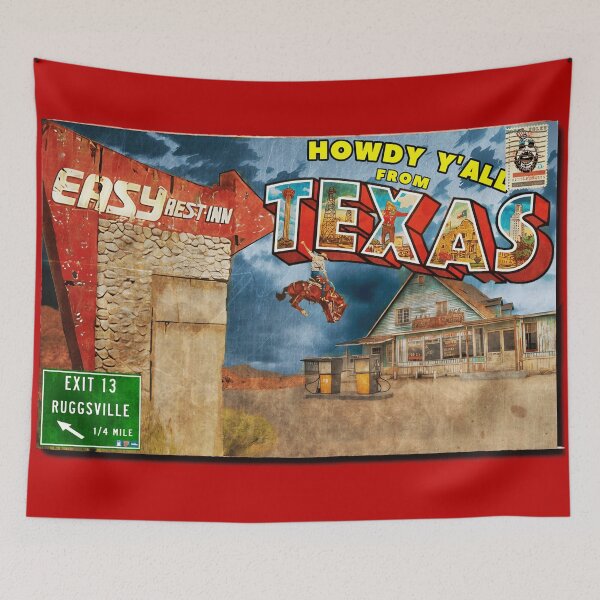 Item preview, EXIT 13 RUGGSVILLE POSTCARD designed and sold by Pickle Wicked Designs.
