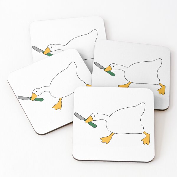 Item preview, Goose with Knife - Untitled Goose Game designed and sold by Nutserichon.