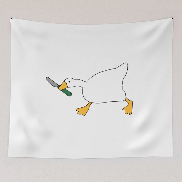 Item preview, Goose with Knife - Untitled Goose Game designed and sold by Nutserichon.