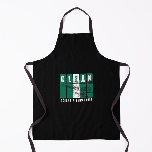 Item preview, Clean Oceans Rivers Lakes - Support Environmental Conservation Saying | designed and sold by Lotta Luxxa Lifestyle.