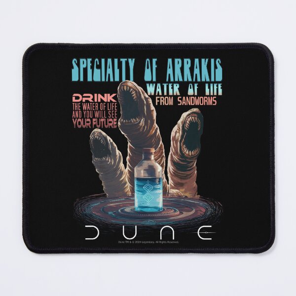 Item preview, DUNE. Specialty Of Arrakis. Water Of Life From Sandworms (black background) designed and sold by bekksa.
