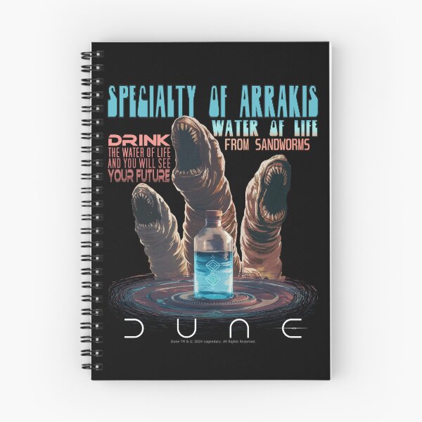 Item preview, DUNE. Specialty Of Arrakis. Water Of Life From Sandworms (black background) designed and sold by bekksa.