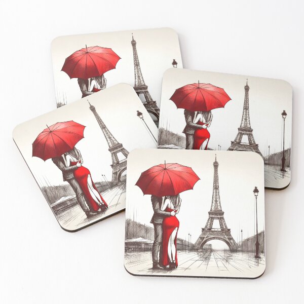 Item preview, Romantic Walk in Paris  designed and sold by inkNext.
