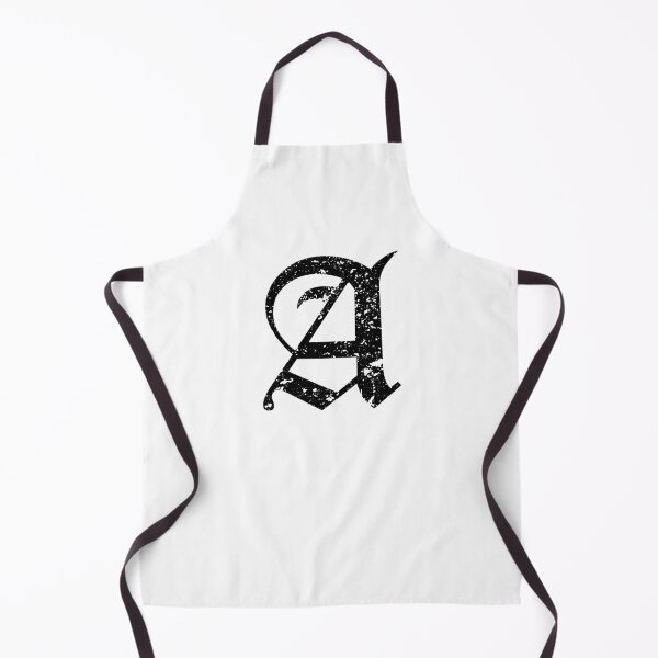 Item preview, Capital Letter A - Eroded / Distressed Gothic Blackletter Script / Old English Font (Black) designed and sold by STUDIO-72.