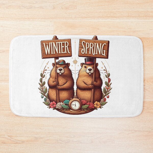 Item preview, Groundhog's Prediction: Winter or Spring? designed and sold by freackly.