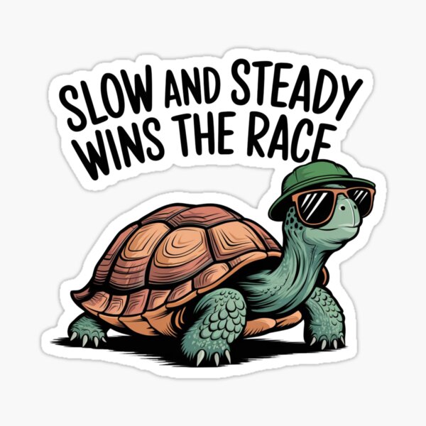 Item preview, Slow and steady wins ... designed and sold by trendspatterns.