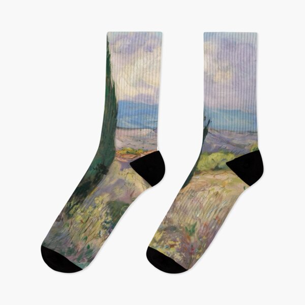 Item preview, Provence Cypress Trees – French Impressionist Landscape Painting. Art By Carraann  designed and sold by CARRAANN.