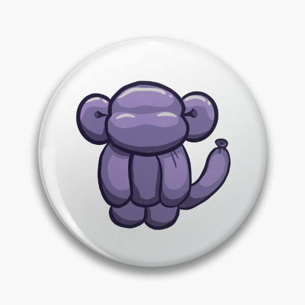 Item preview, Balloon Monkey- Purple  designed and sold by IceCubeMarket.