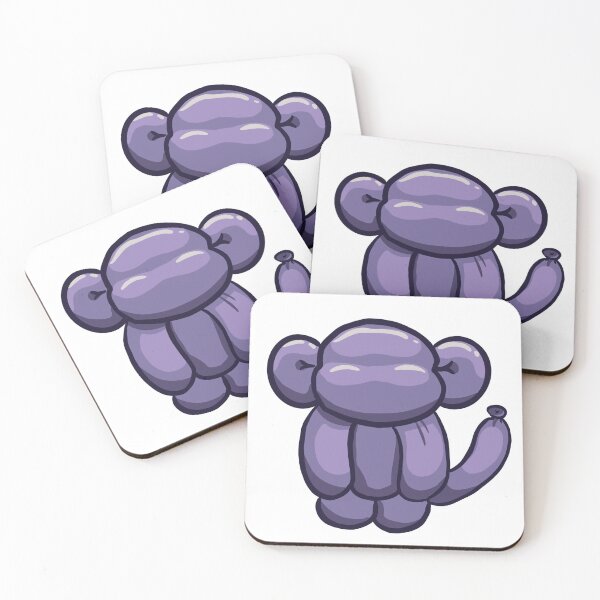 Item preview, Balloon Monkey- Purple  designed and sold by IceCubeMarket.
