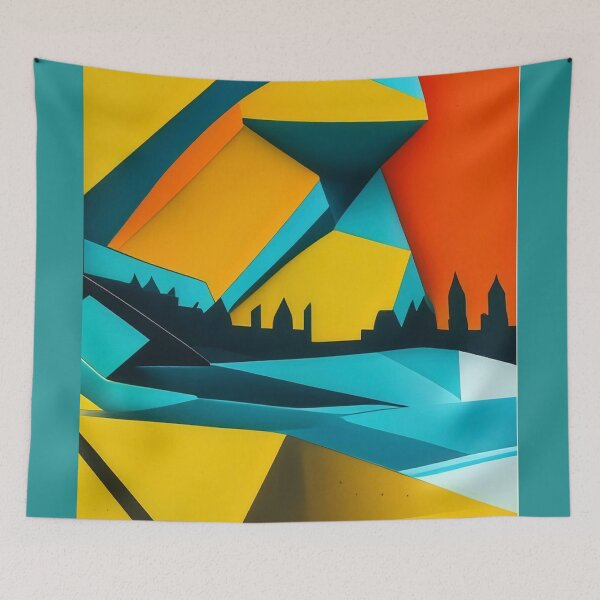 Item preview, Urban landscape, Stamford designed and sold by Imsky Design Studio.
