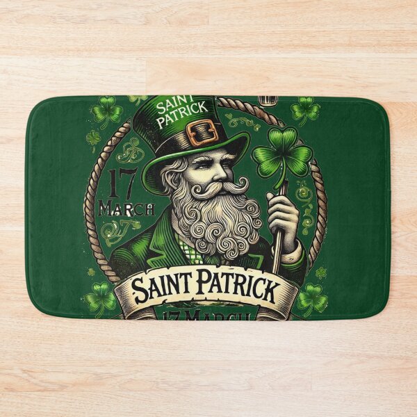 Item preview, Saint Patrick's Celebration of Luck, Gold, Beer and Shamrocks designed and sold by freackly.