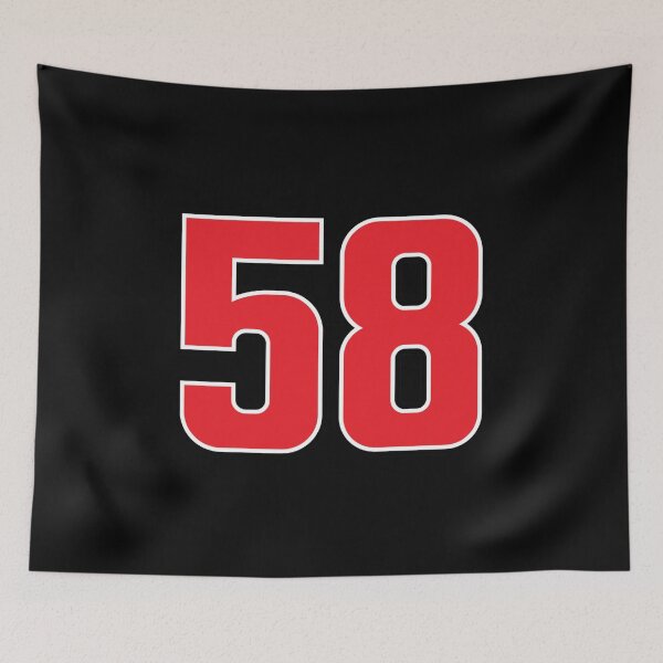 Item preview, Marco Simoncelli Number 58 designed and sold by linkawy.