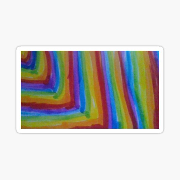 Vista previa del artículo con la obra «Arco iris», diseñado y vendido por Josh2345yay.