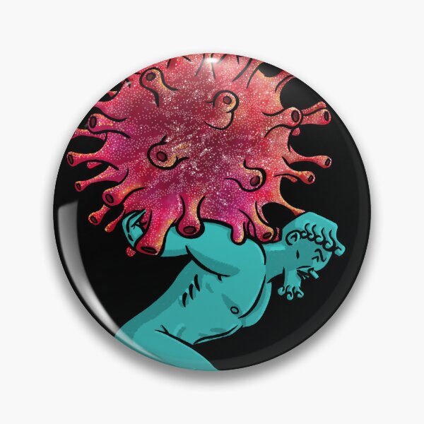 Item preview, Modern Sisyphus Line, mythology illustration designed and sold by ParissiFriends.
