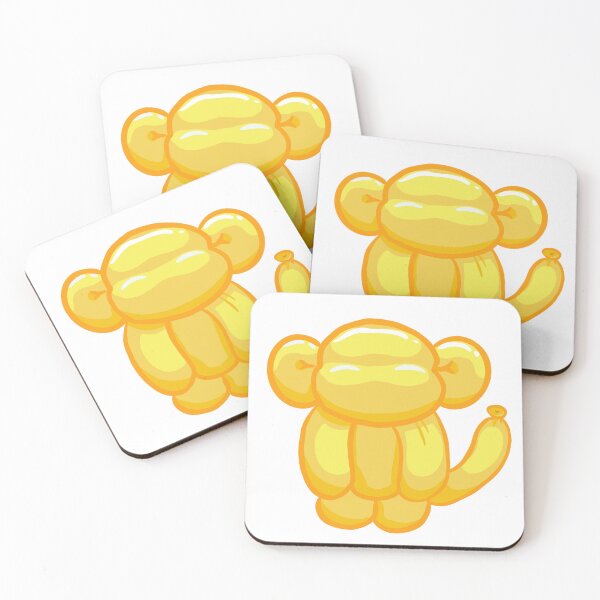 Item preview, Balloon Monkey- Yellow  designed and sold by IceCubeMarket.