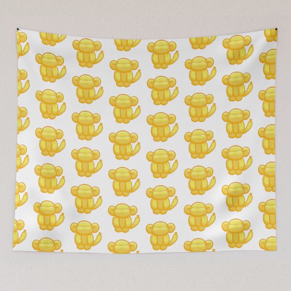 Item preview, Balloon Monkey- Yellow  designed and sold by IceCubeMarket.