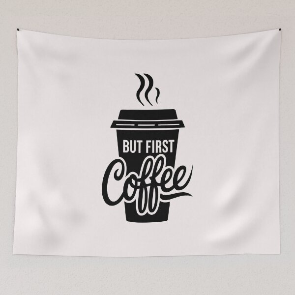 Item preview, But First Coffee designed and sold by universe-hold ⭐⭐⭐⭐⭐.