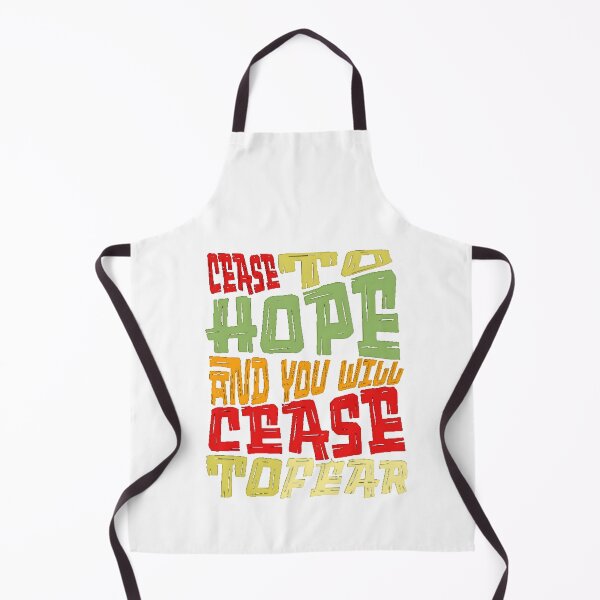 Item preview, Powerful Quote on Hope and Fear Typography Design designed and sold by adlkh.