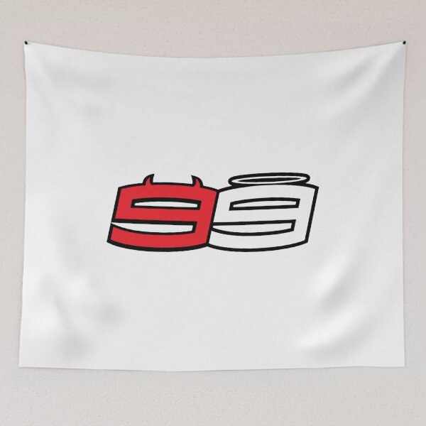 Item preview, Jorge Lorenzo Number 99 Angel and Devil designed and sold by Nutserichon.