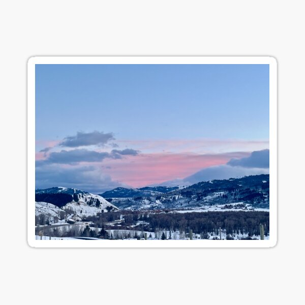 Item preview, Snowy sunset designed and sold by B4theend260.