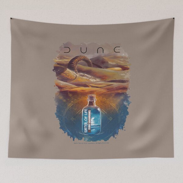 Item preview, DUNE. Water Of Life From Sandworms (light brownish background) designed and sold by bekksa.