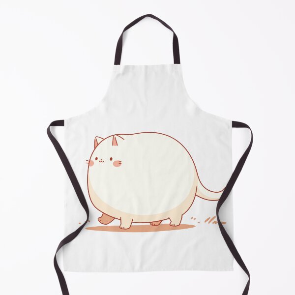 Item preview, Pudge the Purrfect: A Spherical Feline Friend designed and sold by FortuneWildCat.