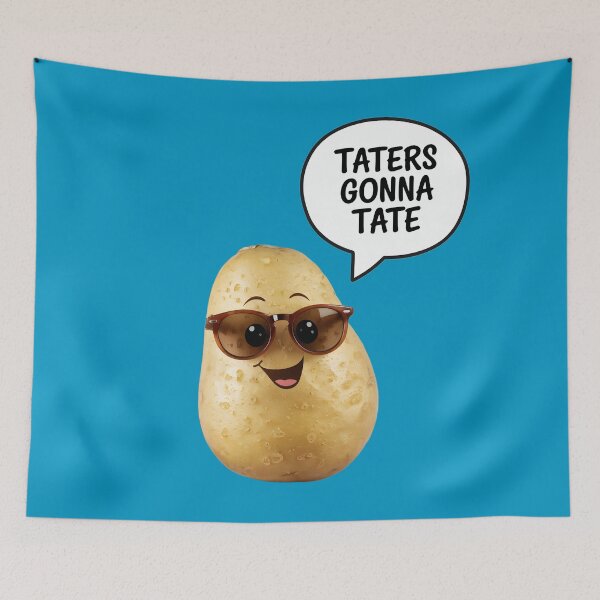 Item preview, Taters Gonna Tate designed and sold by Orca Chuckle Studios.