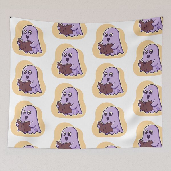 Item preview, Ghost Reading designed and sold by Tw1nsAIArt.