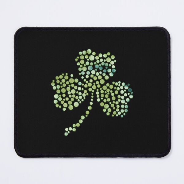 Item preview, Groovy Green Shamrock – Tie-Dye & Dot Delight designed and sold by Zakrytos ★★★★★.