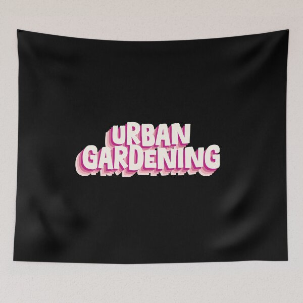 Item preview, Urban Gardening Lettering designed and sold by GartenIdeen.
