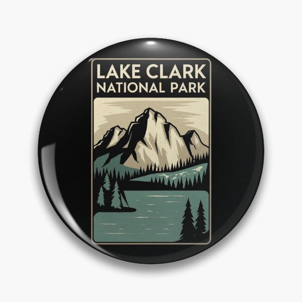 Item preview, Lake Clark National Park - Alaska Mountains  designed and sold by ZAIKY DREAMS.
