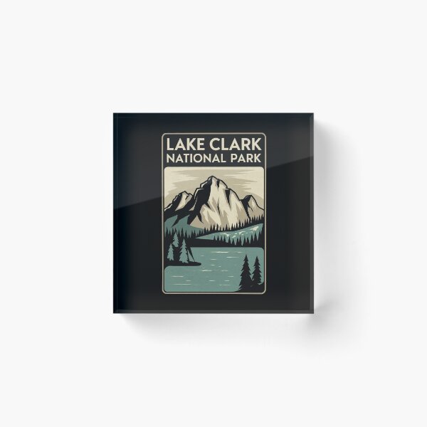 Item preview, Lake Clark National Park - Alaska Mountains  designed and sold by ZAIKY DREAMS.