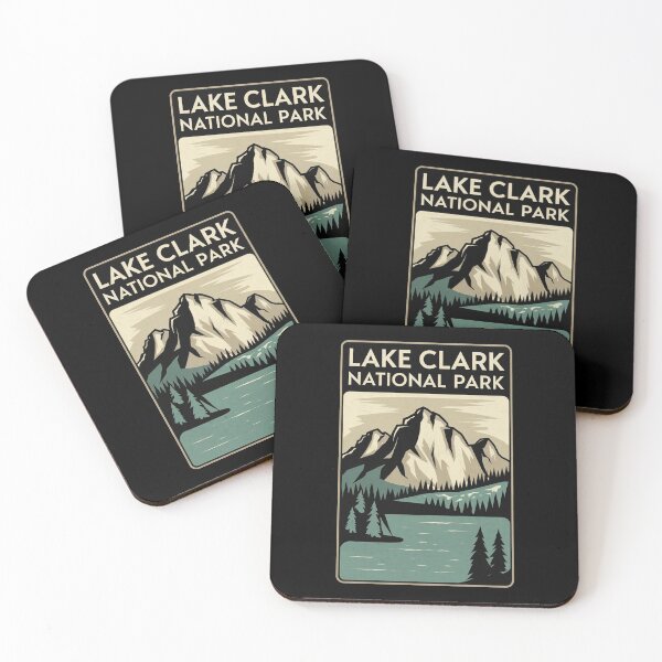 Item preview, Lake Clark National Park - Alaska Mountains  designed and sold by ZAIKY DREAMS.