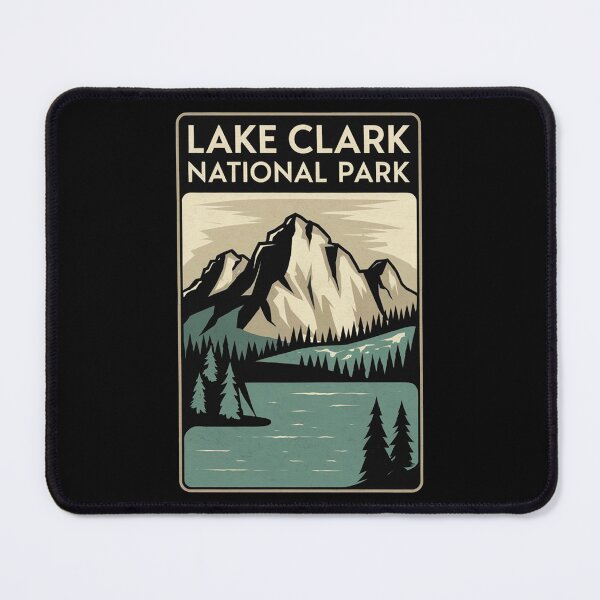 Item preview, Lake Clark National Park - Alaska Mountains  designed and sold by ZAIKY DREAMS.
