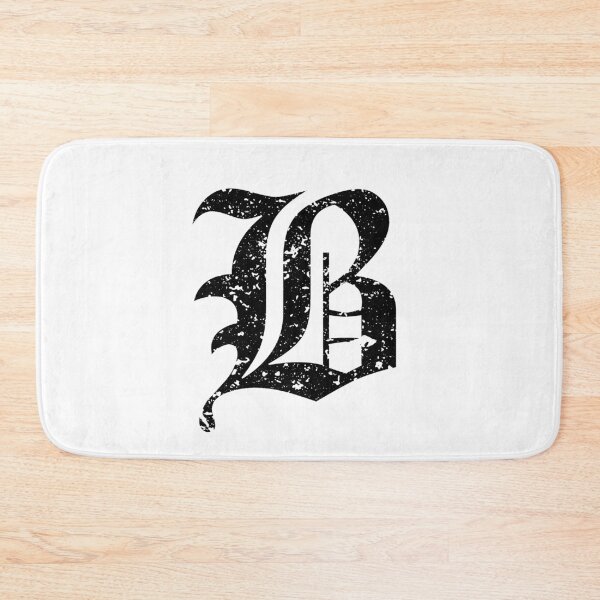 Item preview, Capital Letter B - Eroded / Distressed Gothic Blackletter Script / Old English Font (Black) designed and sold by STUDIO-72.