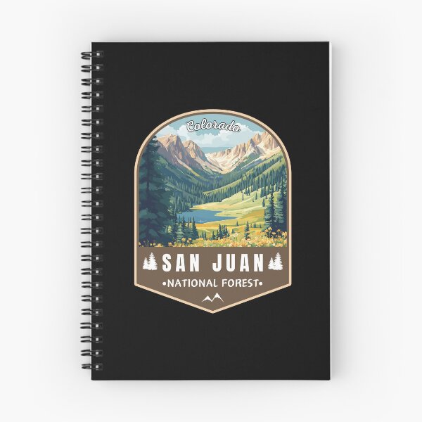 Item preview, San Juan National Forest Colorado USA Travel Art Emblem designed and sold by MaateoDesign.