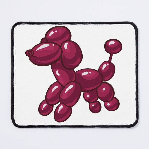 Item preview, Balloon Poodle- Pink  designed and sold by IceCubeMarket.