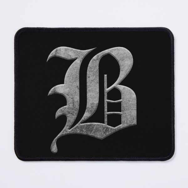 Item preview, Capital Letter B - Worn Stone Effect Gothic Blackletter Script / Old English Font designed and sold by STUDIO-72.