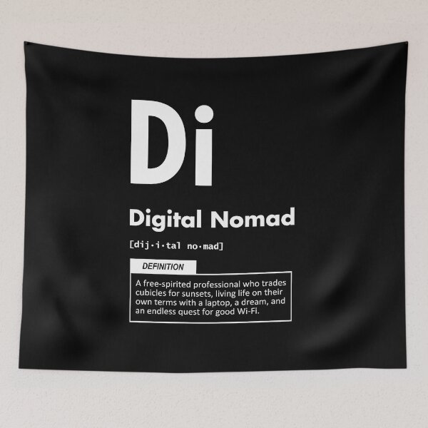 Item preview, Digital Nomad Definition - Funny Success Hustle Motivation designed and sold by chantastical.