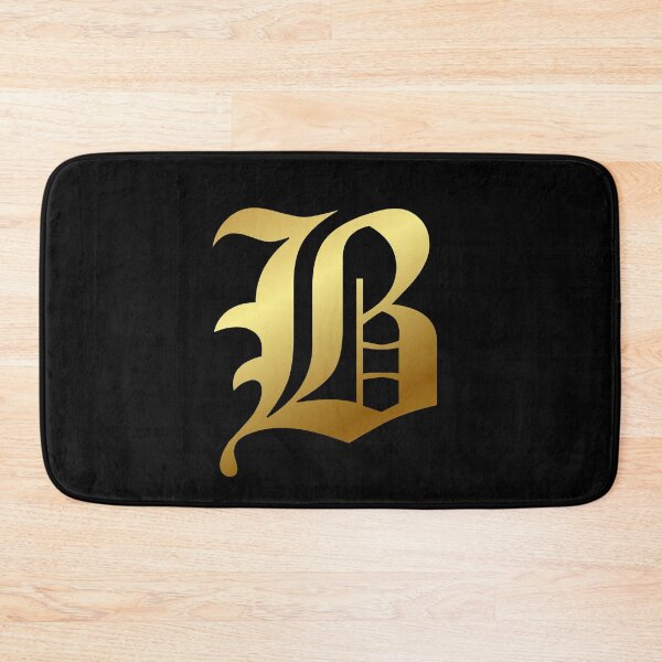 Item preview, Capital Letter B - Foil Gold Effect Gothic Blackletter Script / Old English Font designed and sold by STUDIO-72.