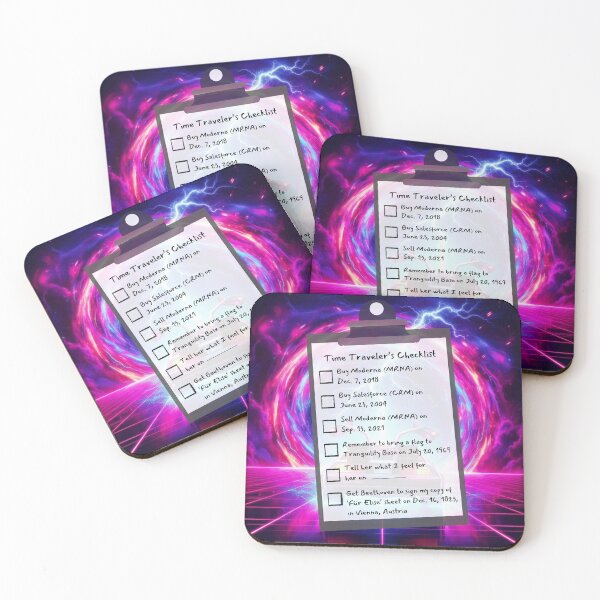 Item preview, Time Travel Checklist IX designed and sold by nature. electrified..