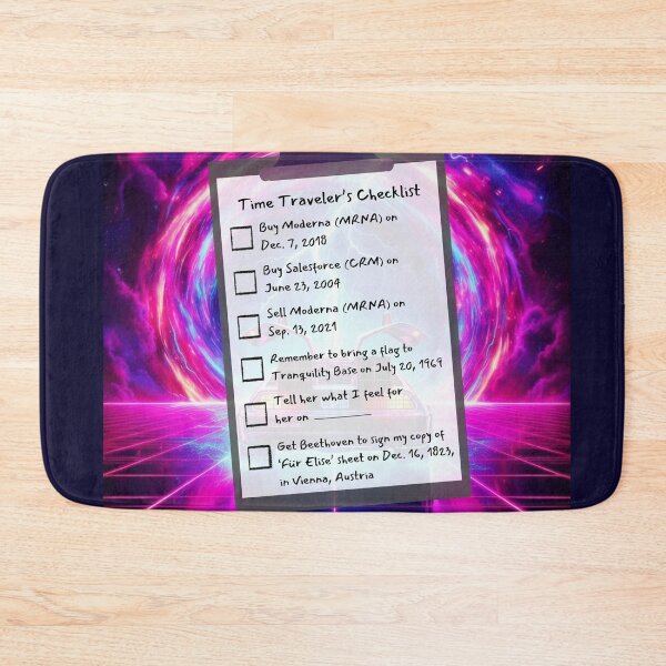 Item preview, Time Travel Checklist IX designed and sold by nature. electrified..