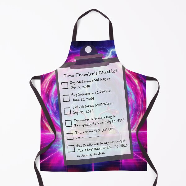 Item preview, Time Travel Checklist IX designed and sold by nature. electrified..