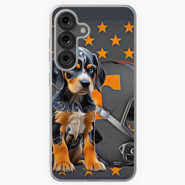Item preview, Tennessee Bluetick - Orange Stars designed and sold by PickleWicked.