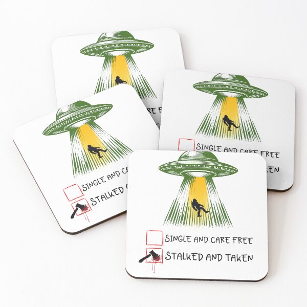 Item preview, FUNNY UFO ALIEN BIGFOOT SINGLE DESIGN designed and sold by SellingStuff91.
