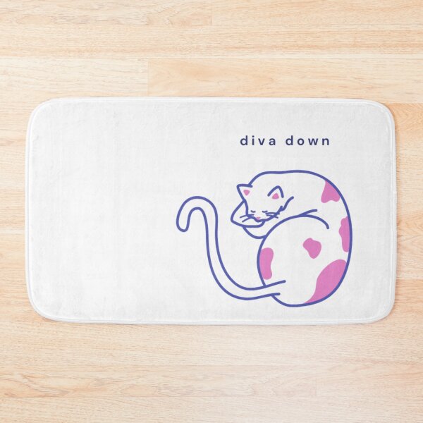 Item preview, Diva down - sleeping cat designed and sold by SpongyDesings.