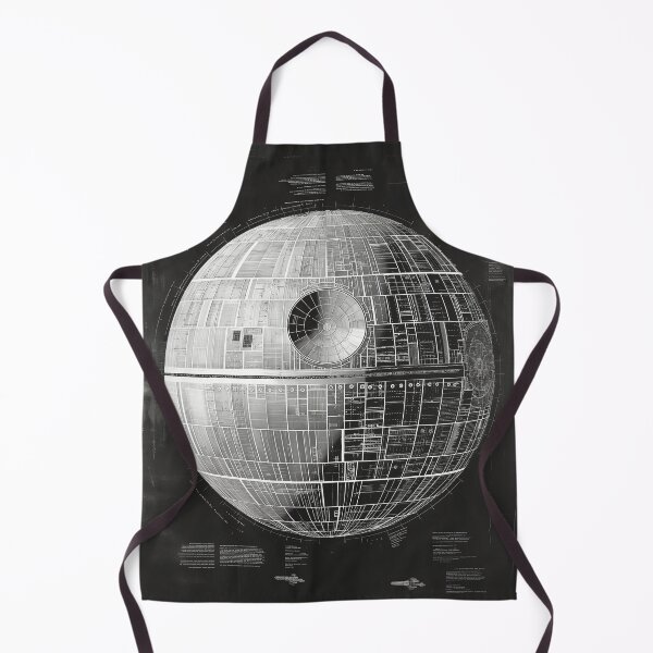 Item preview, Death Star Blueprint Starship Fan Art designed and sold by SavinMercantile.